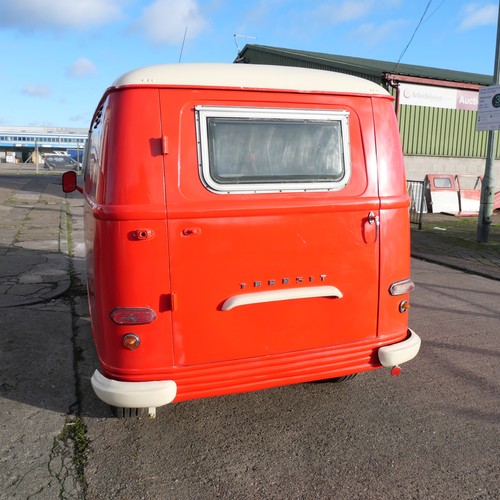 5405 - A 1963 Ford Taunus Transit van. The vehicle is imported and left-hand drive. The van was originally ... 