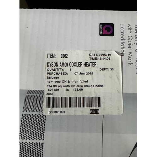 6007A - Dyson Cooler/Heater fan with remote, Original RRP £324.99 + Vat (346-115/902) *This lot is subject t... 