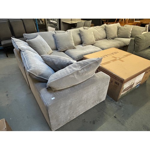 3254 - Sereen Beige Capri Truffle Corner Sofa (Transit Marked), Original RRP £2083.33 + VAT (4221-47) *This... 