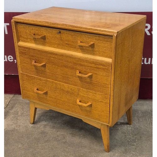 3 - A G-Plan Brandon oak chest of drawers