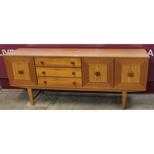 10 - A teak sideboard