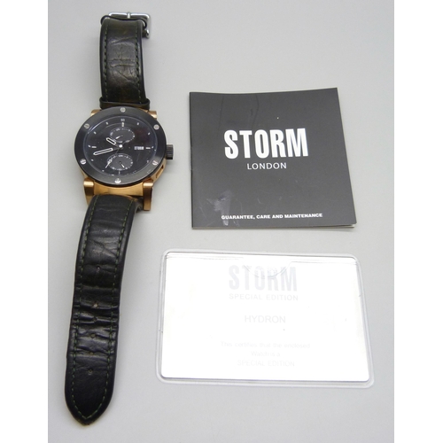 7163 - Two wristwatches, Timex The Waterbury Chronograph and Storm Special Edition, both boxed