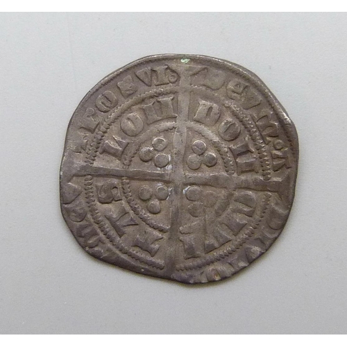 7171 - Coins - Edward III, 1327-1377, silver groat, London mint, 4.3g