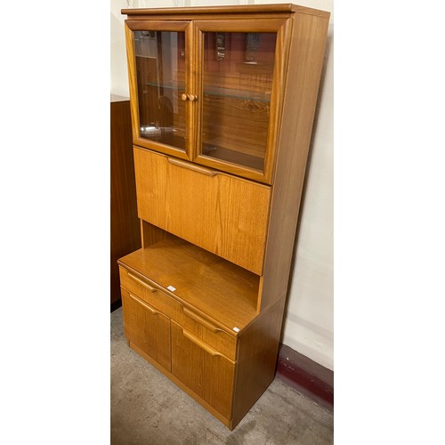 93 - A teak room divider