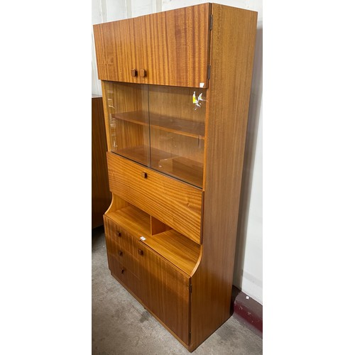 94 - A teak room divider