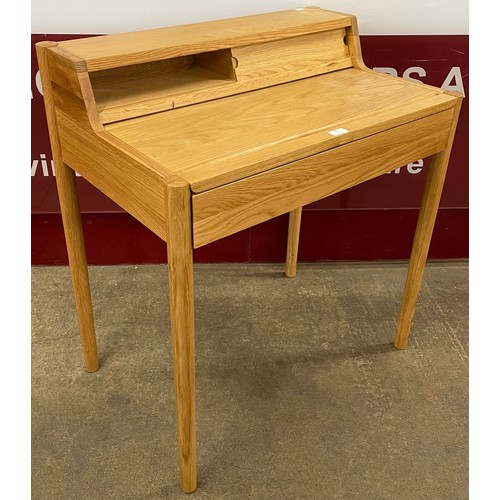 98 - A light ash writing desk