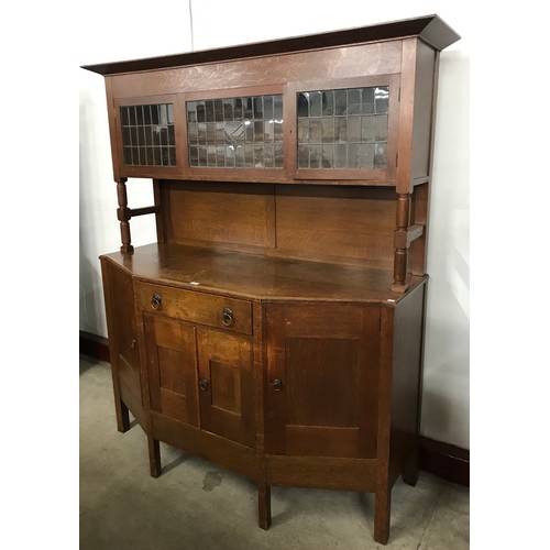 120 - An Arts & Crafts Heals style oak dresser