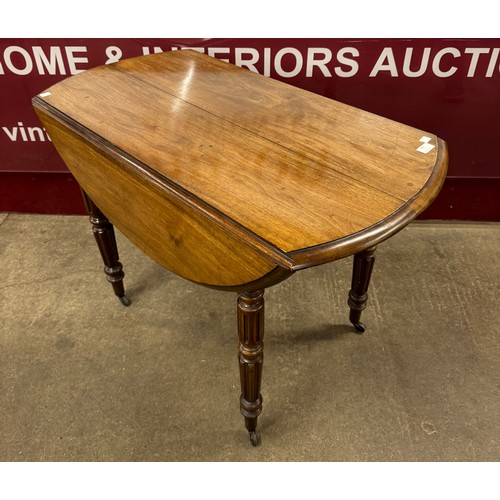 180 - A Victorian mahogany Pembroke table