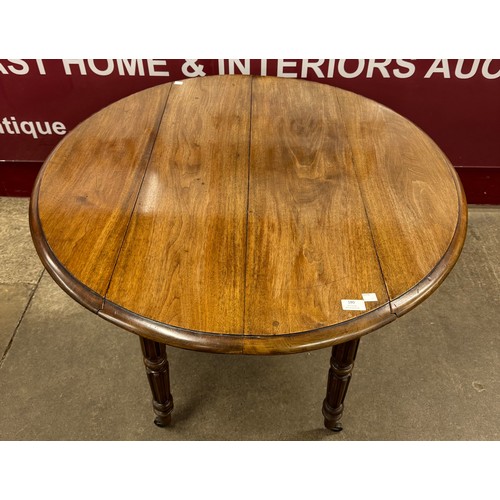 180 - A Victorian mahogany Pembroke table