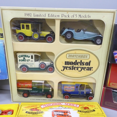 2051 - A collection of Matchbox model vehicles including two Super Kings, K9 and K24, Models of Yesteryear ... 