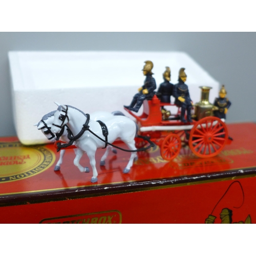 2059 - Six Matchbox Models of Yesteryear including two YS-39 1820 Passenger Coach & Horses