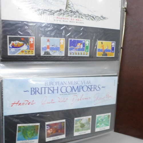 2068 - Stamps; an album of Great Britain presentation packs, (52)