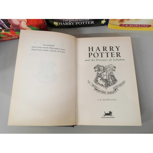 2110 - Five Harry Potter first edition books plus five other J K Rowling books