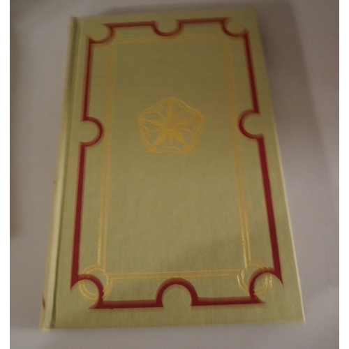 2121 - Collection of six Ann Radcliffe hardback books published by the Folio Society, comprising of Gaston ... 