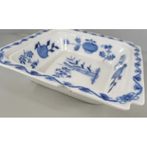 2144 - A collection of Chinese and English pottery includes two John and WM Ridgway plate C1820, a Wedgwood... 