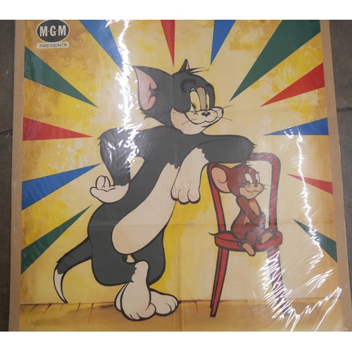 2157 - An original 1966 Tom and Jerry Festival Film poster, Barcelona.