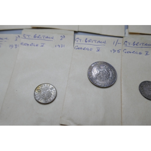 2169 - A colelction of coins, including commemorative crowns