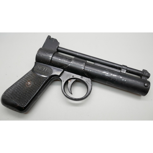 2180 - A Webley Junior .177 target shooting pistol **PLEASE NOTE THIS LOT IS NOT ELIGIBLE FOR IN-HOUSE POST... 