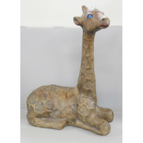 2211 - A large model of a giraffe, 1970s, 48cm