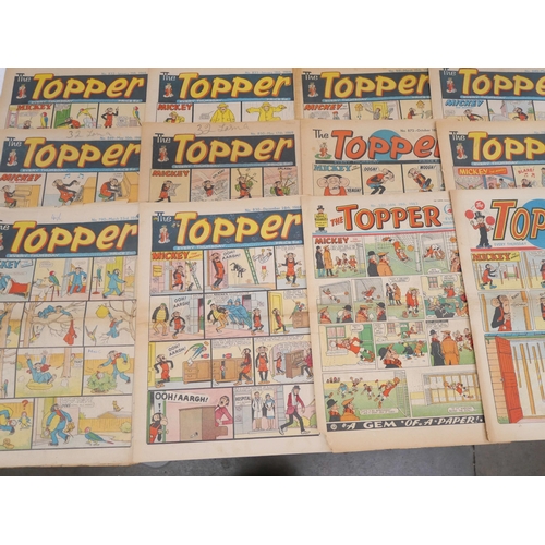 2251 - A box of 1960s and 1970s The Topper comics, approximately 150 in total