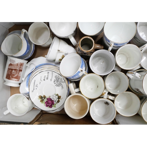 2267 - Five boxes of assorted household china and glass **PLEASE NOTE THIS LOT IS NOT ELIGIBLE FOR IN-HOUSE... 