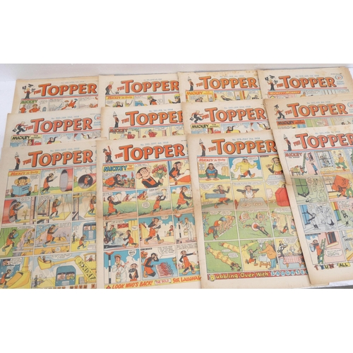 2269 - A box of The Topper comics, 1953-1969, approximately 150 in total