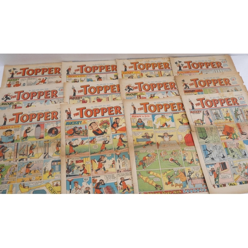 2269 - A box of The Topper comics, 1953-1969, approximately 150 in total