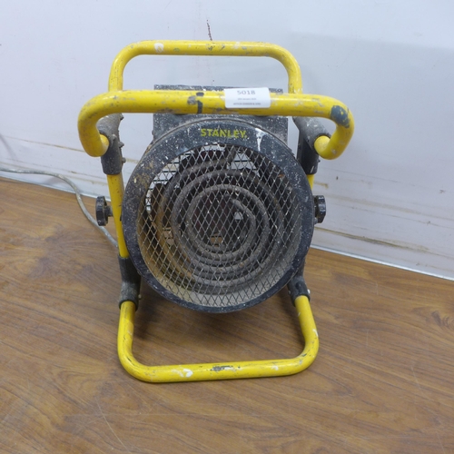 5018 - A Stanley 2KW workshop fan heater