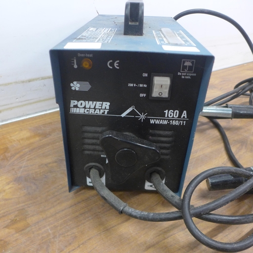 5045 - A Powercraft WWAW-160/11, 160A welding machine