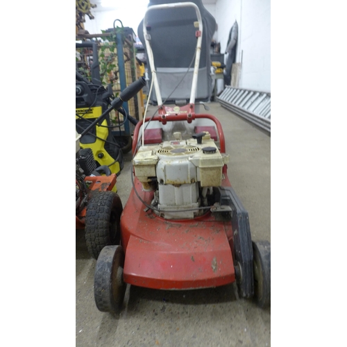 5205 - A Mountfield M3 Power Drive petrol driven lawnmower with a Tecumseh engine and collection box