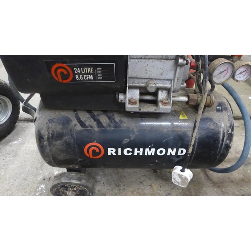 5212 - A Richmond 24 litre compressor