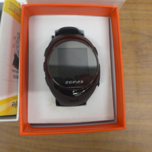 5091 - A Tavistock & Jones talking watch and a Smart watch, both boxed