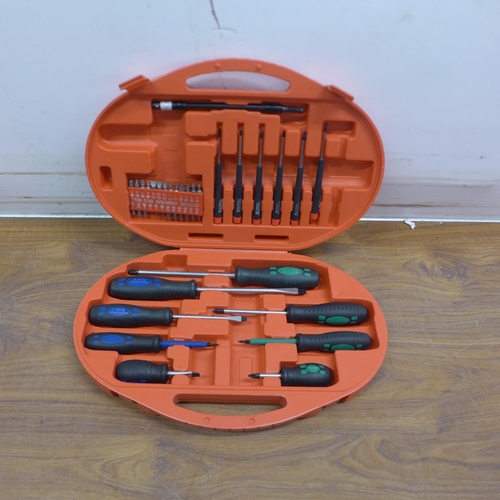 5361 - A sample screw driver set* This lot is subject to VAT