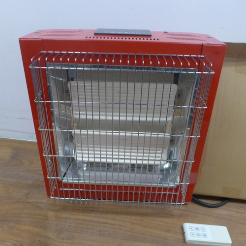 5354 - A boxed sample Clarke Devil 350C 230v ceramic heater* This lot is subject to VAT