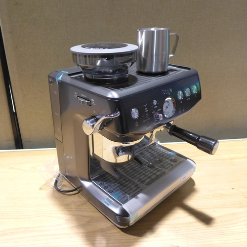 6002 - Sage Barista Impress Coffee Machine  (Model no:  Ses876Bst4Guk1) Original RRP £539.99 + VAT (349-240... 