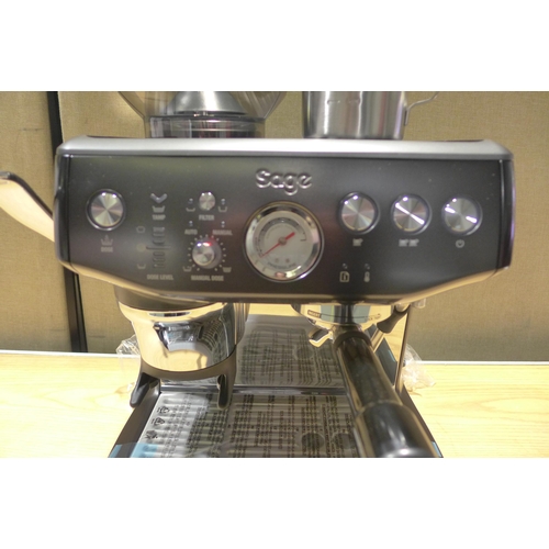 6002 - Sage Barista Impress Coffee Machine  (Model no:  Ses876Bst4Guk1) Original RRP £539.99 + VAT (349-240... 