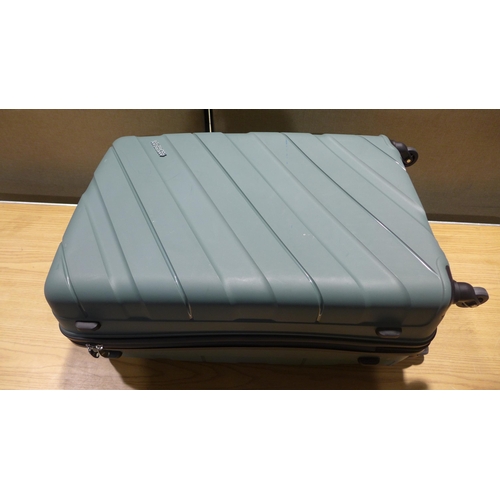 6012 - American Tourister Jetdriver Large Grey Hardside Suitcase (349-236) *This lot is subject to VAT