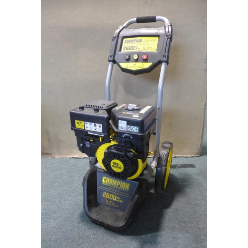 6023 - Champion Petrol Pressure Washer 2600 Psi , Original RRP £299.99 + VAT (349-150) *This lot is subject... 