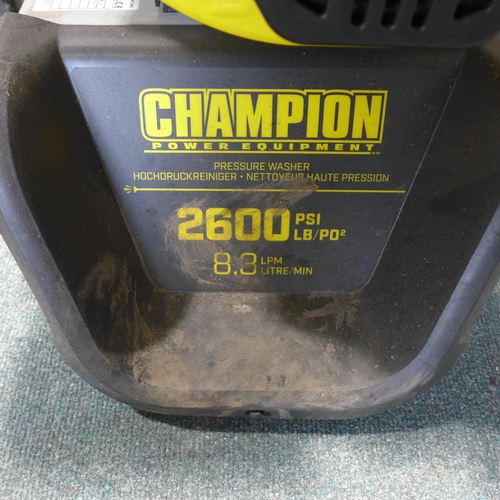 6023 - Champion Petrol Pressure Washer 2600 Psi , Original RRP £299.99 + VAT (349-150) *This lot is subject... 