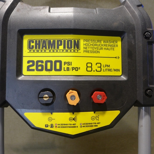 6023 - Champion Petrol Pressure Washer 2600 Psi , Original RRP £299.99 + VAT (349-150) *This lot is subject... 