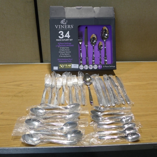 6030 - Viners Cutlery (349-255) *This lot is subject to VAT