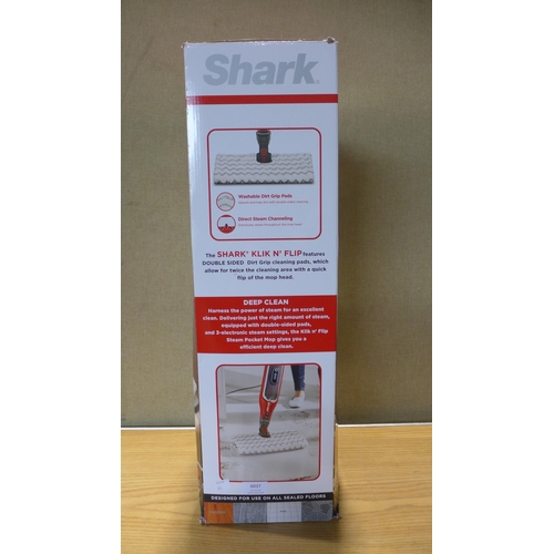 6037 - Two Shark Steam Mops, Original RRP £99.99 + VAT (349-252,253) *This lot is subject to VAT