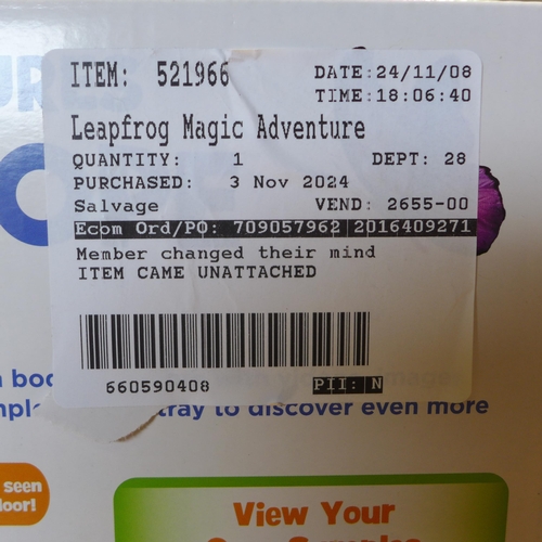 6042 - Zing Power Poppers and a Leapfrog Magic Adventures Microscope   (349-361,362) *This lot is subject t... 