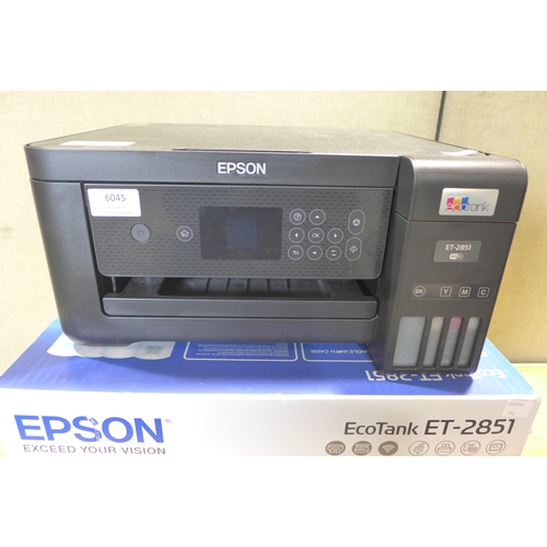 6045 - Epson Et-2851 Ink Jet Printer, Original RRP £199.99 + VAT (349-350) *This lot is subject to VAT