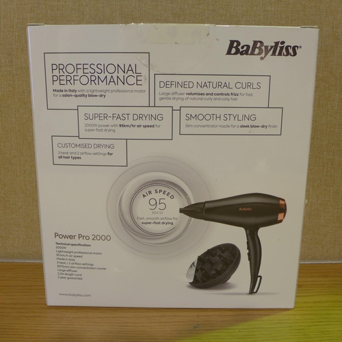 6063 - Three Babyliss Hair Dryers  (349-333-335) *This lot is subject to VAT