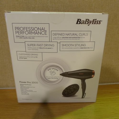 6064 - Three Babyliss Hair Dryers  (349-336-338) *This lot is subject to VAT