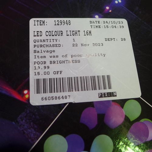 6067 - Led Colour Changing Lights (349-148) *This lot is subject to VAT