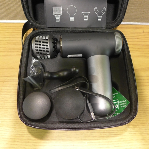 6070 - Sharper Image Massage Gun (349-59) *This lot is subject to VAT