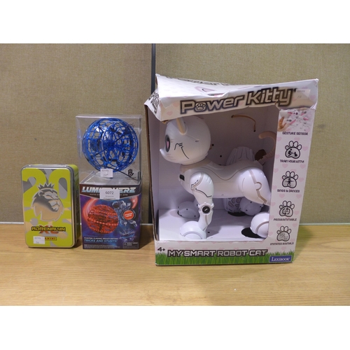 6072 - Power Kitty Toy, Premier League Adrenaline XL cards and a Hoverstar Flying Orb (350-231,246,259) *Th... 