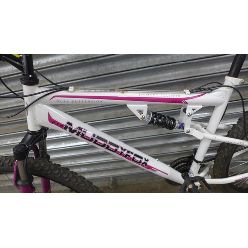 5145 - A Muddyfox Parallel full suspension mountain bike with disc brakes and Shimano gear set  *Police rep... 